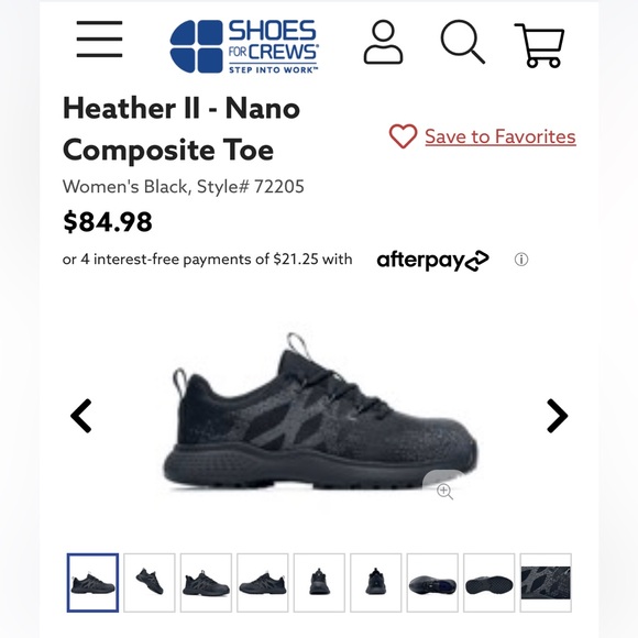 Shoes for Crews Hard toe work shoes (like new) - Picture 6 of 6